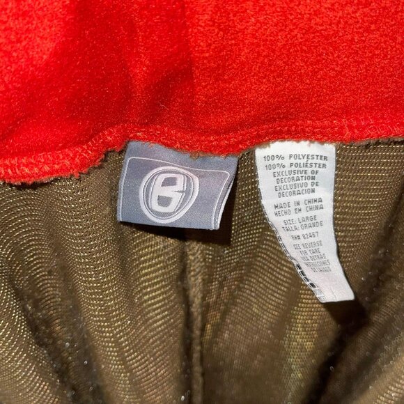 Briefly Stated Turkey Unionsuit Costume Mens L Thanksgiving Fall Halloween Brown - Picture 10 of 11